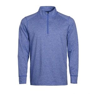 Large Blue Quarter Zip pullover from In Play Sports